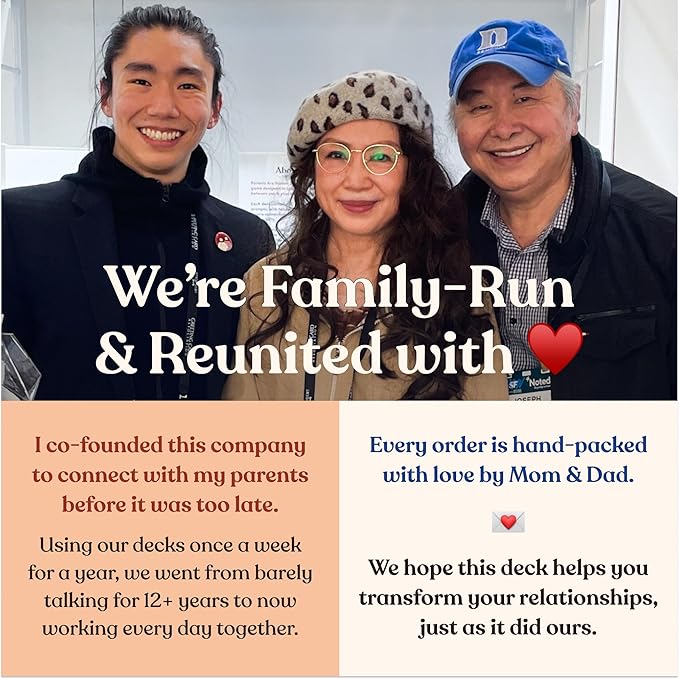 Parents Are Human, Relationship Cards, Get to Know Each Other Better, Parents, Families, Teens & Kids Relationship Building, Light & Deep Questions, 70 Questions & Activity Cards, English + Arabic