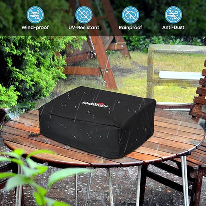 Stanbroil Griddle Cover Fits Blackstone 22??17" Table Top Griddle Without Hood, 600D Polyester, Replacement Grill Cover for Blackstone 1724