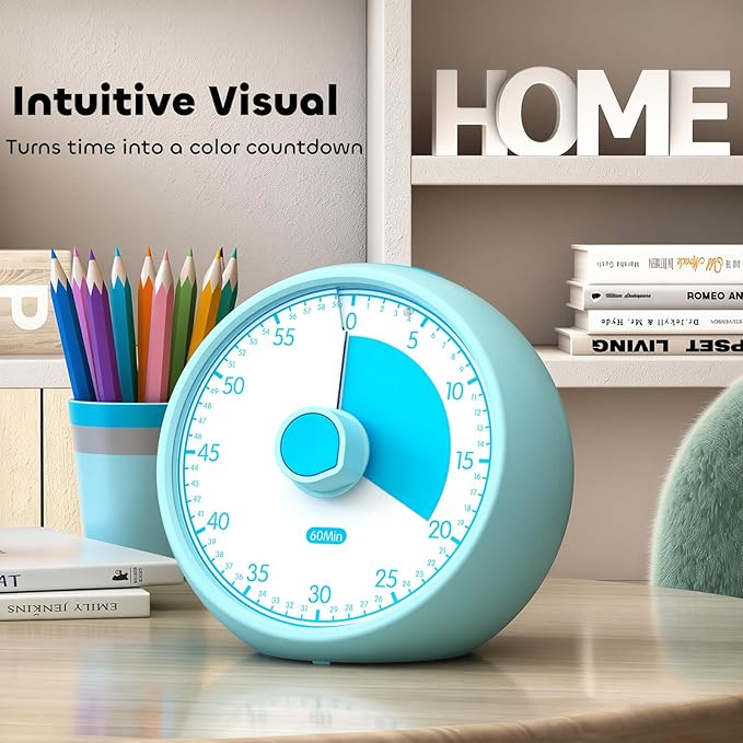 Conchstar Visual Timer for Kids 60-Minute