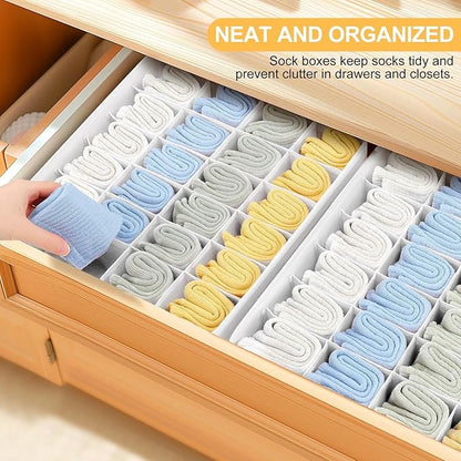 Joyoldelf Sock Organizer Drawer Organizer