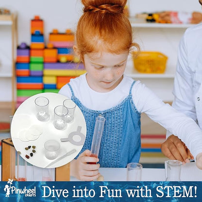 Water Filter DIY Kit for Kids - STEM Water Purification Kit with Pebbles, Sand, Filter Chamber & Paper, Educational Science and Arts Experiments for Ages 9-12