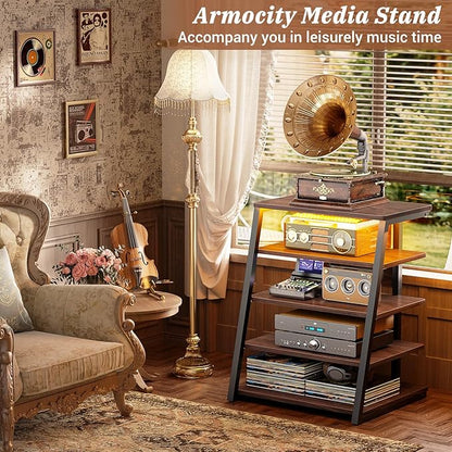 Armocity 5-Tier AV Media Stand