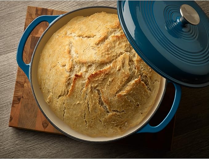 Mercer Culinary Enameled Cast Iron Round Dutch Oven, 6 qt.