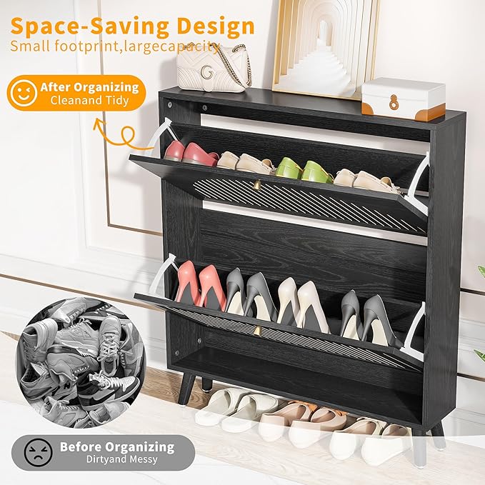 Shoe Storage Cabinet for Entryway