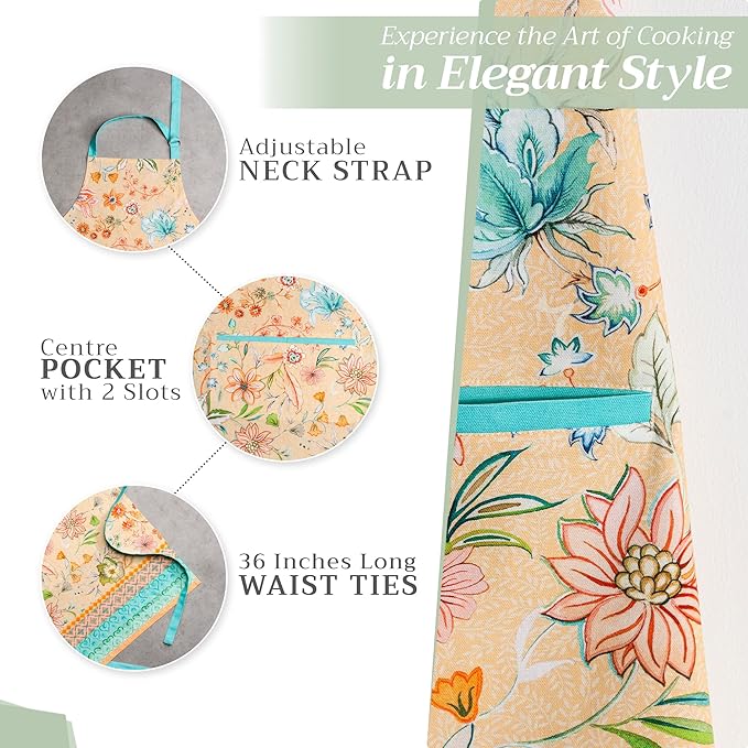 Maison d' Hermine 100% Cotton Apron