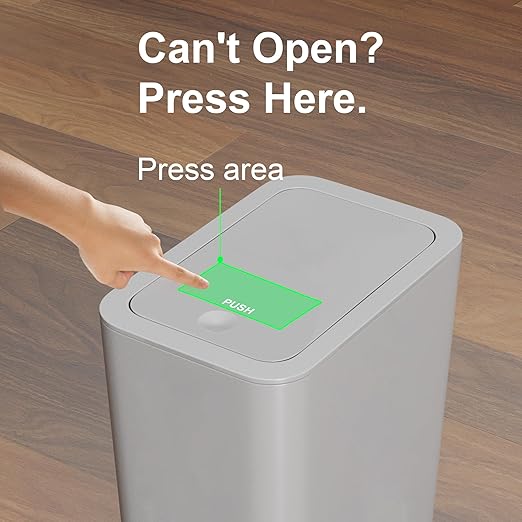 N. NETDOT Bathroom Trash Can