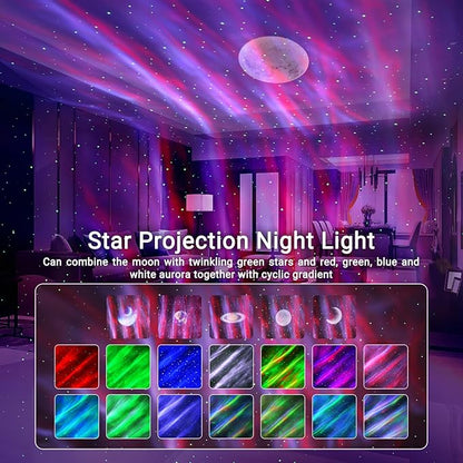 HERHOTER Star Projector, Northern Lights Projector,