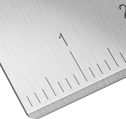 Upgraded 304 Stainless Steel Multi-Purpose Bench Scraper