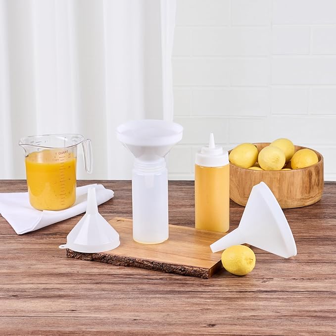 Restaurantware-Met Lux Plastic Funnel Set, 1 Pouring Tool Set