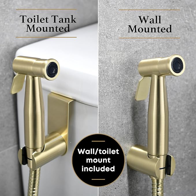 Purrfectzone Bidet Sprayer for Toilet, Handheld Bidet Sprayer Kit,