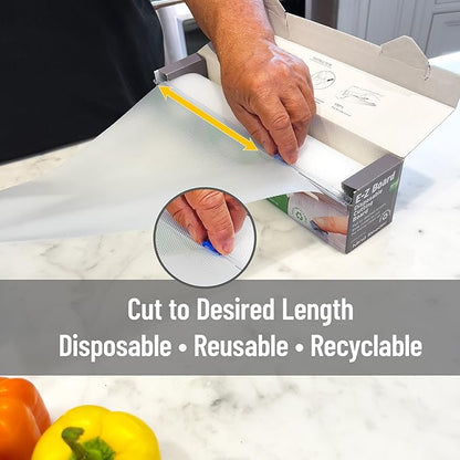 Mind Reader E-Z Board Disposable Plastic Cutting Board, 20 Square Feet