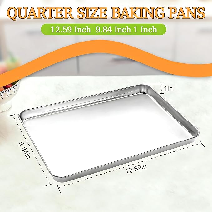 CEKEE Stainless Steel Cookie Sheets