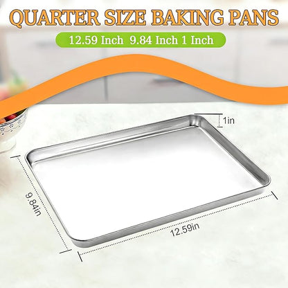 CEKEE Stainless Steel Cookie Sheets