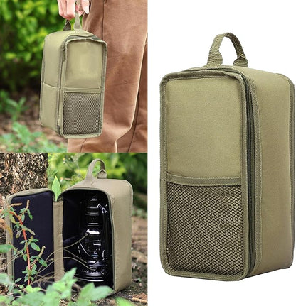 Storage Kerosene Lamps Bag Camping Lantern Storage Bag Vintage Oil Lamps Case for Outdoor Camping Storing Kerosene Lamp
