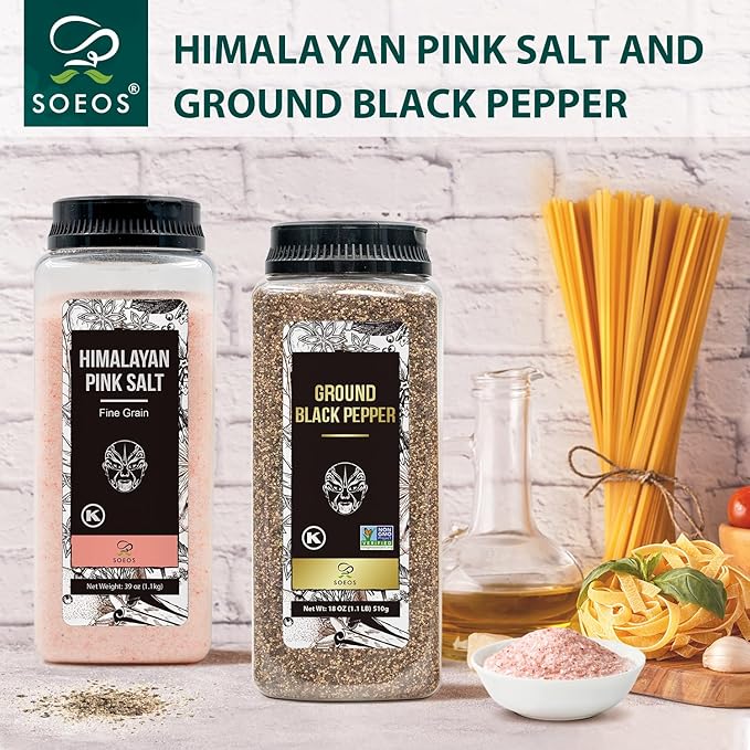 Soeos Salt + Peppercorns