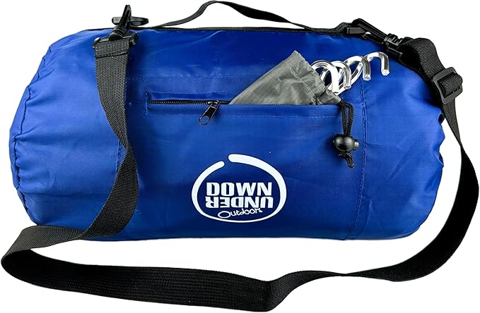 DOWN UNDER OUTDOORS Large Waterproof Windproof Extra Thick 350 GSM Quilted Fleece, or Sherpa Stadium Blanket