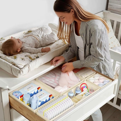 DIMJ Drawer Organizer Clothes
