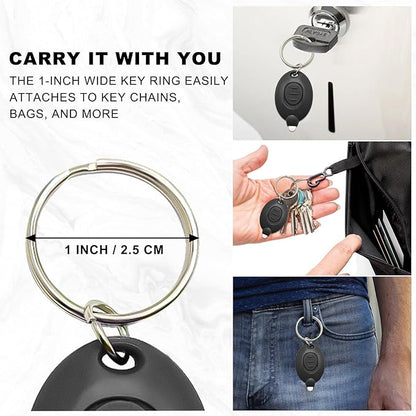Mini Keychain Flashlight, Ultra Bright Micro Torch, Compact Key Ring Light with White Beam, Emergency Pocket Torch for Outdoor Camping Hiking (32 PCS)