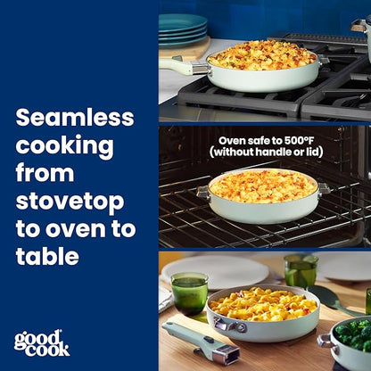 GoodCook Ceramic Cookware Set 7-Piece
