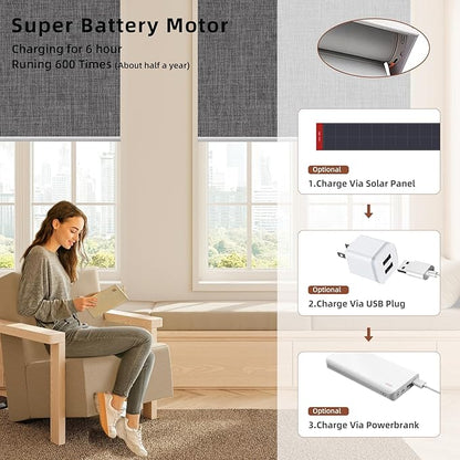 Motorized Blinds Roller Shade