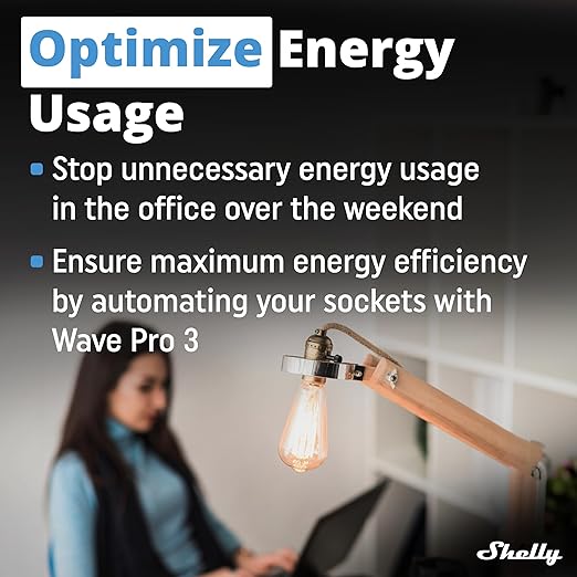 Shelly Wave Pro 3 US LR | Z-Wave Long Range 3-Channel Smart Relay Switch