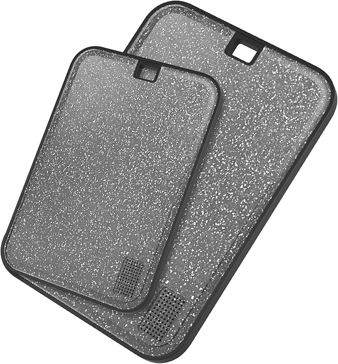 Plastic Cutting Board Dishwasher Safe, 2 Cutting Boards Large Cutting Board