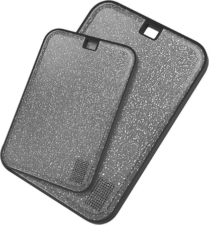 Plastic Cutting Board Dishwasher Safe, 2 Cutting Boards Large Cutting Board