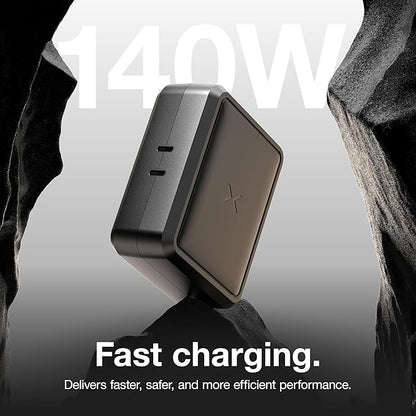 NOCO XGrid X140: 140W USB-C Charger – Dual Port GaN Power Adapter