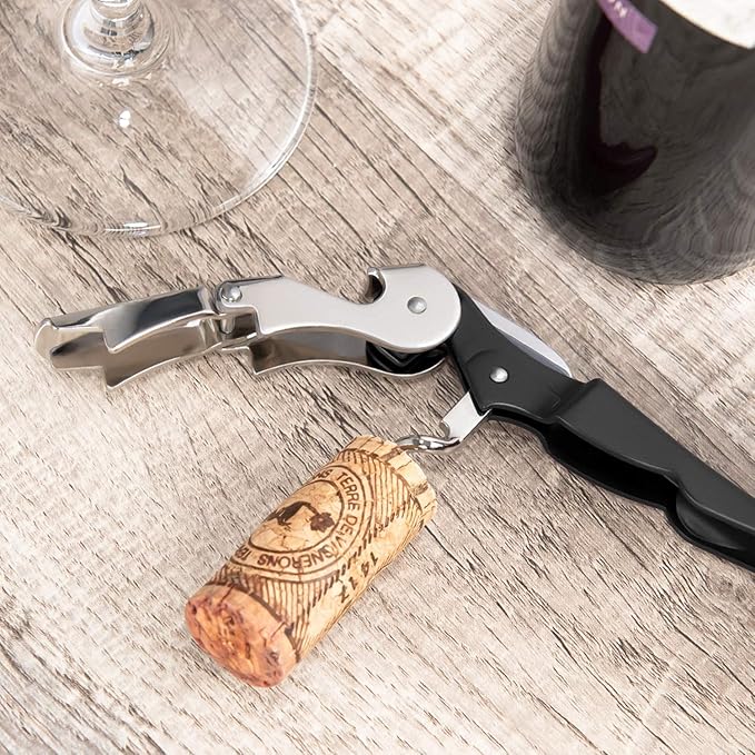 HYZ 2-Pack Wine Opener Waiter Corkscrew, Professional Wine Key