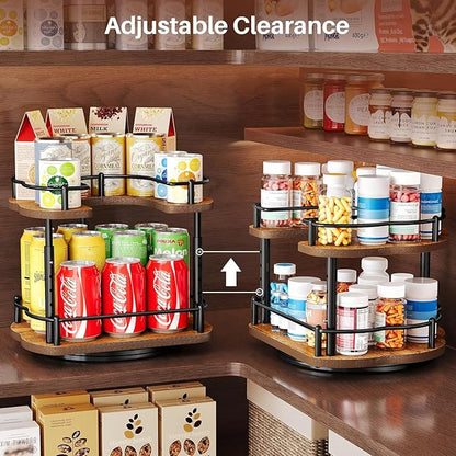 Spice Rack Organization for Cabinet