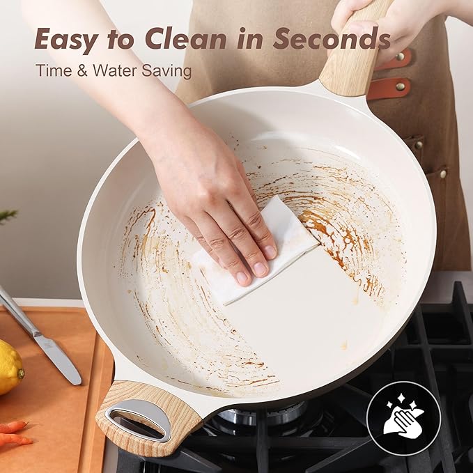 SENSARTE Ceramic Nonstick Frying Pan Skillet