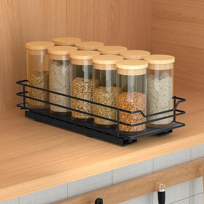 BOIVSHI Pull Out Spice Rack Organizer