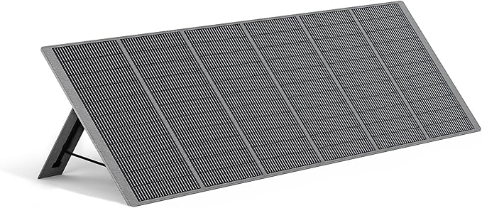 AFERIY 400W Portable Solar Panel for Power Station, 23% Conversion Efficiency Foldable Solar Charger with Adjustable Kickstand, ETFE IP65 Waterproof Solar Panels for Outdoor Camping, RV, Emergency