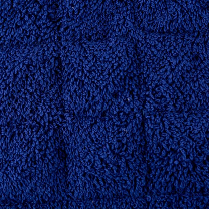 DII Basic Terry Collection Quilted 100% Cotton, Nautical Blue, 3 Piece