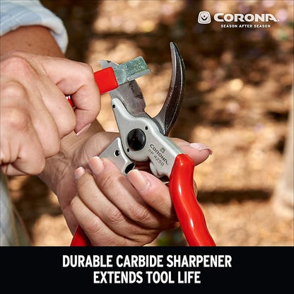 Corona Tools Handheld Garden Tool Sharpener– Blade Sharpener