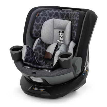 Disney Baby Turn and Go 360 Rotating All-in-One Convertible Car Seat, Vintage Mickey Mouse