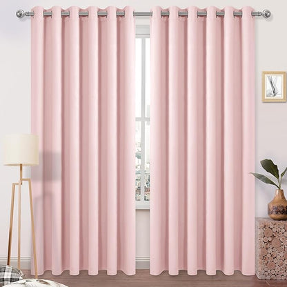 DWCN Blackout Curtains 84 Inches Long, Room Drakening Drapes