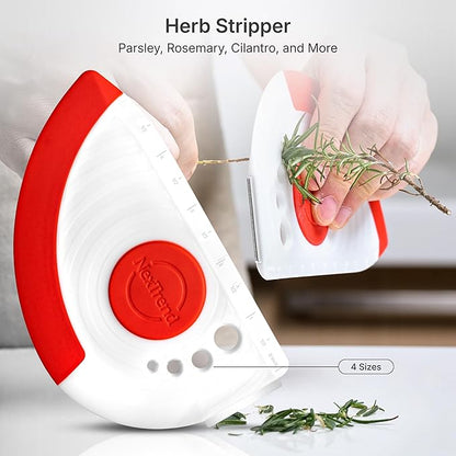 5-in-1 Dough Scraper & Flexible Bowl Scraper by Nextrend, Bread Scraper