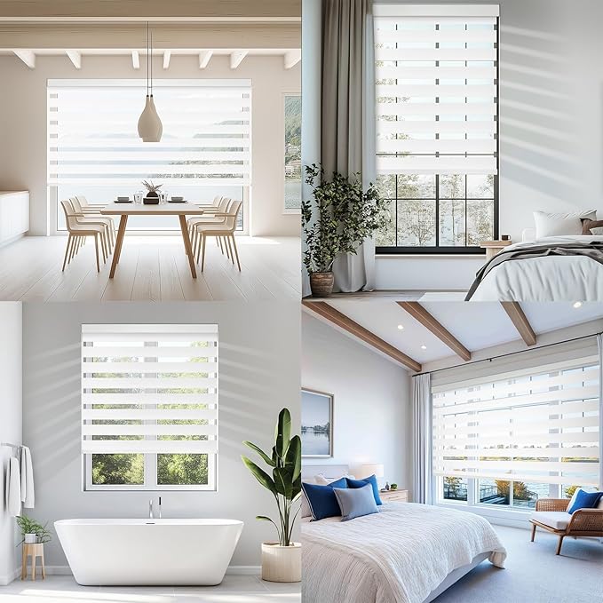 COOLWINDS Motorized Zebra Blinds
