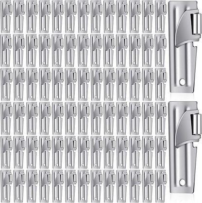 Chumia 80 Pieces P-51 Camping Can Opener Stainless Steel Military Survival Army