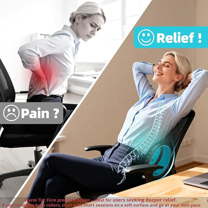 Back Roller for Back Pain Reliefn & Stretching, Deep Tissue Massage Roller
