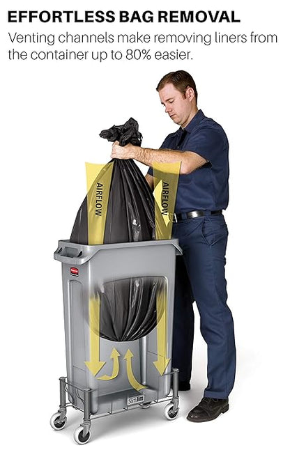 Rubbermaid Commercial Products Slim Jim Trash/Garbage Can