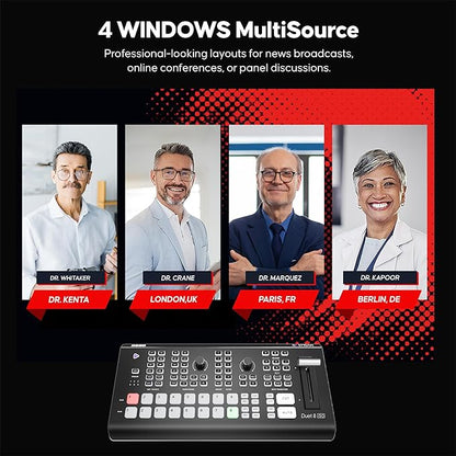 Osee GoStream Duet 8 ISO, 8 Channels Video Switcher