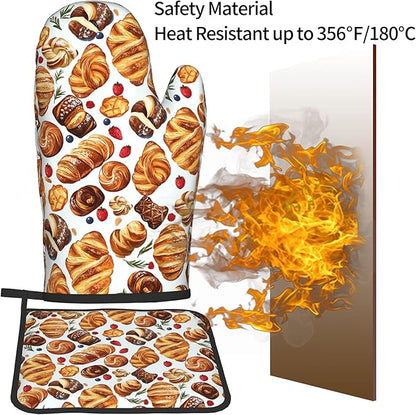 Oven Mitt and Pot Holders Sets