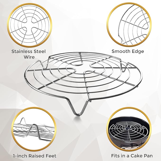 KITCHENATICS Round Cooling Racks