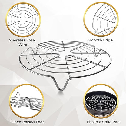 KITCHENATICS Round Cooling Racks