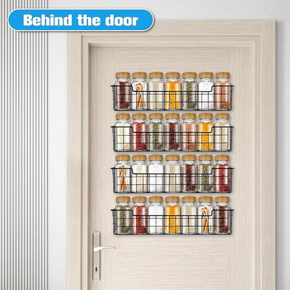 Spice Rack Organizer Wall Mount, Spice Organization Storage Shelf