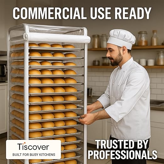 Bun Rack Cover – Transparent PVC