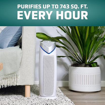 GermGuardian Air Purifier with HEPA 13 Filter, Removes 99.97% of Pollutants