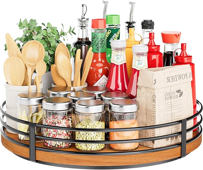 13" Lazy Susan Turntable Organizer